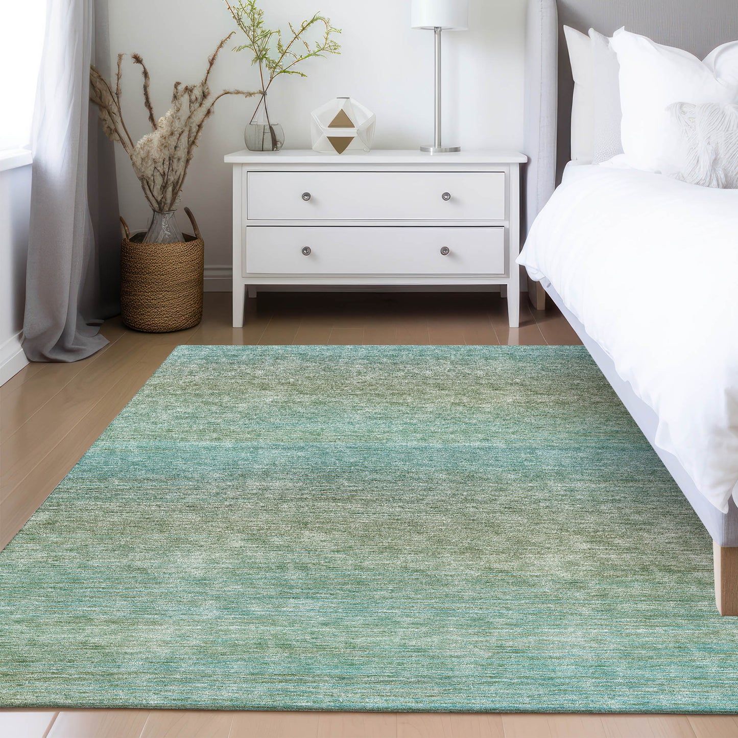 Dalyn Rugs Trevi  Teal  Transitional