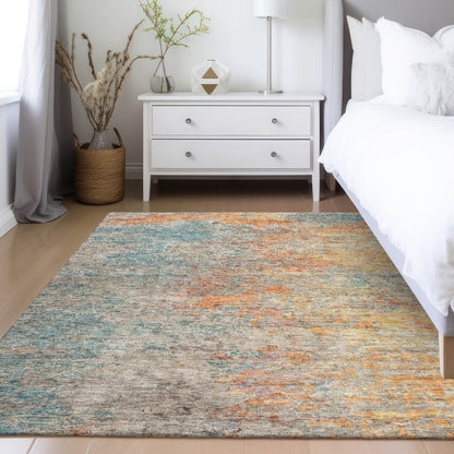 Dalyn Rugs Trevi  Teal  Transitional