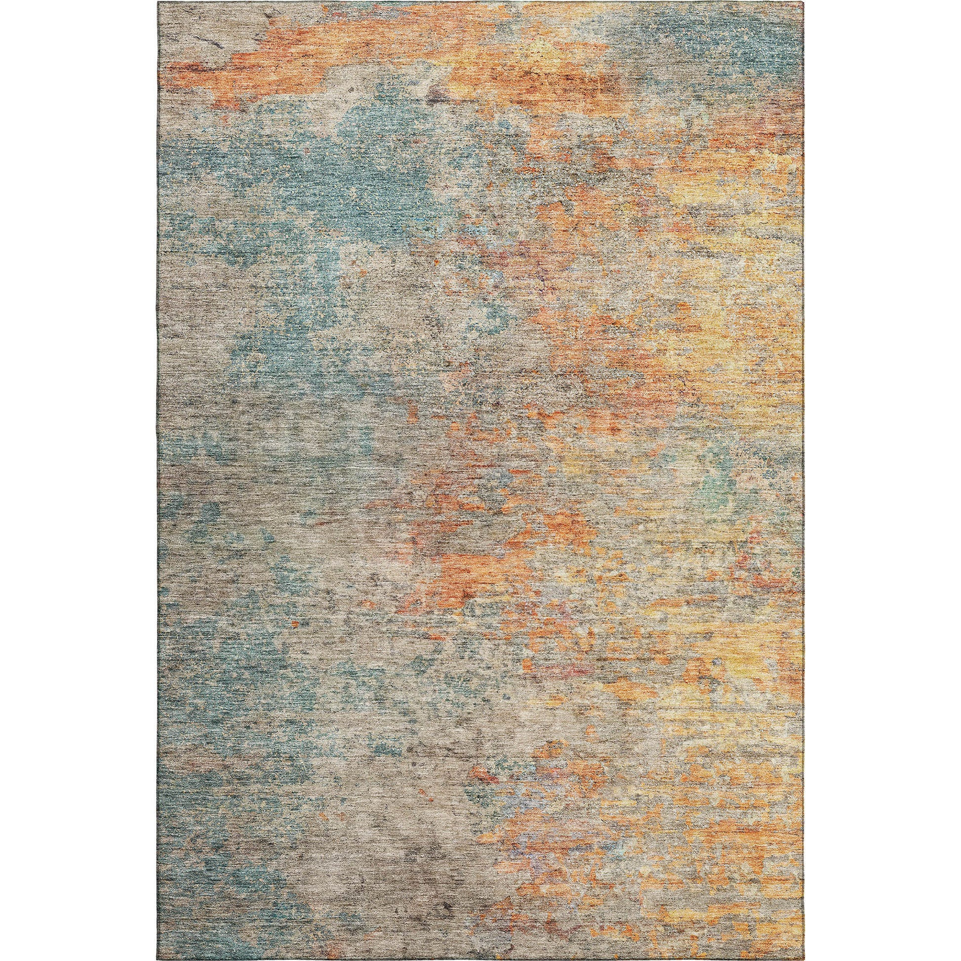 Dalyn Rugs Trevi  Teal  Transitional