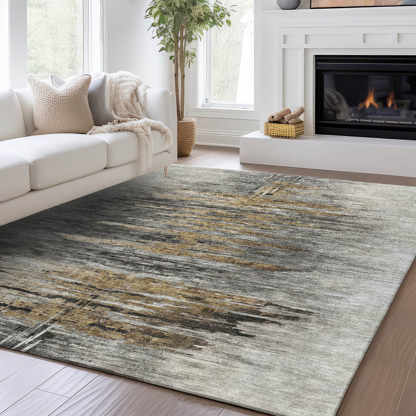 Dalyn Rugs Trevi  Gray  Transitional