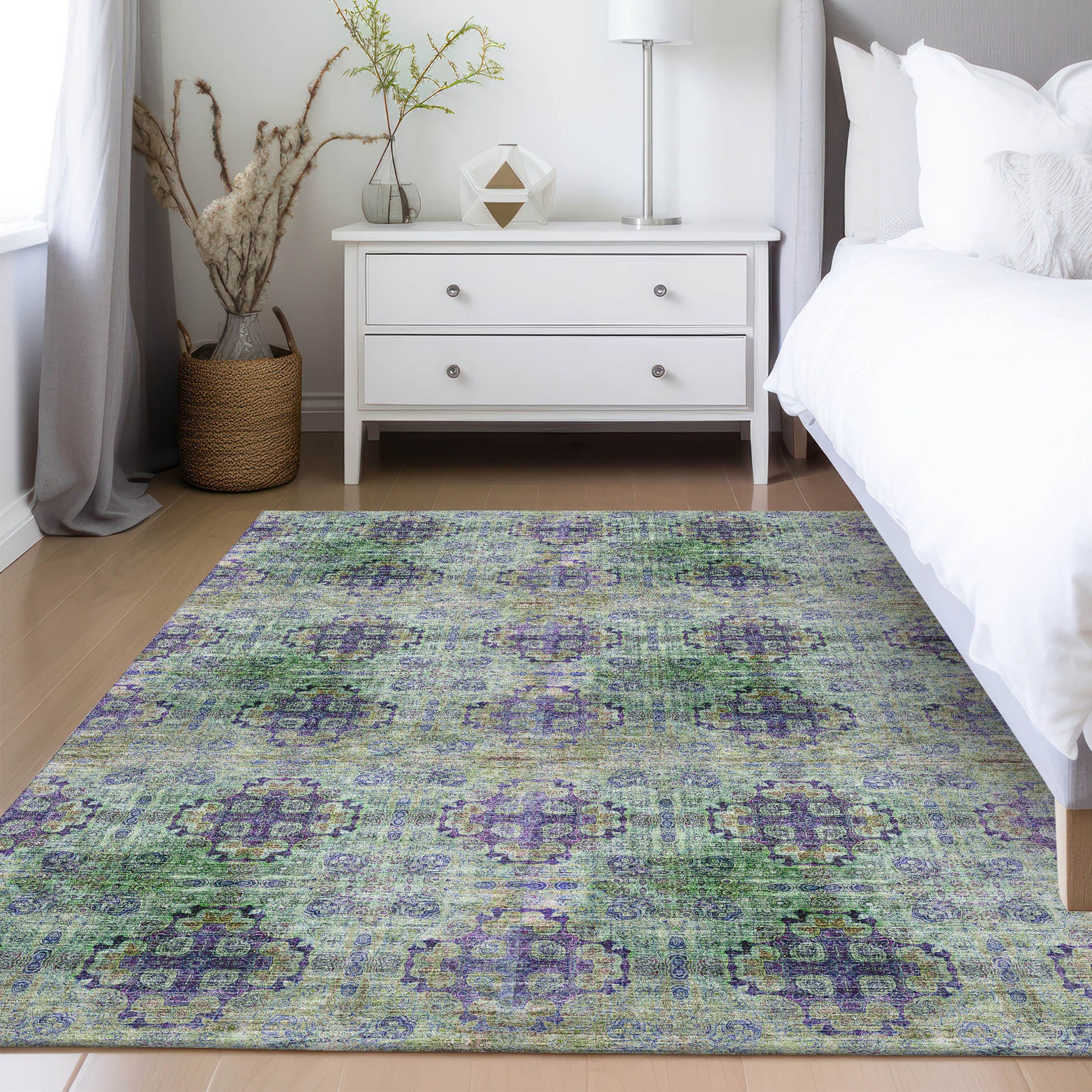 Dalyn Rugs Trevi  Purple  Transitional
