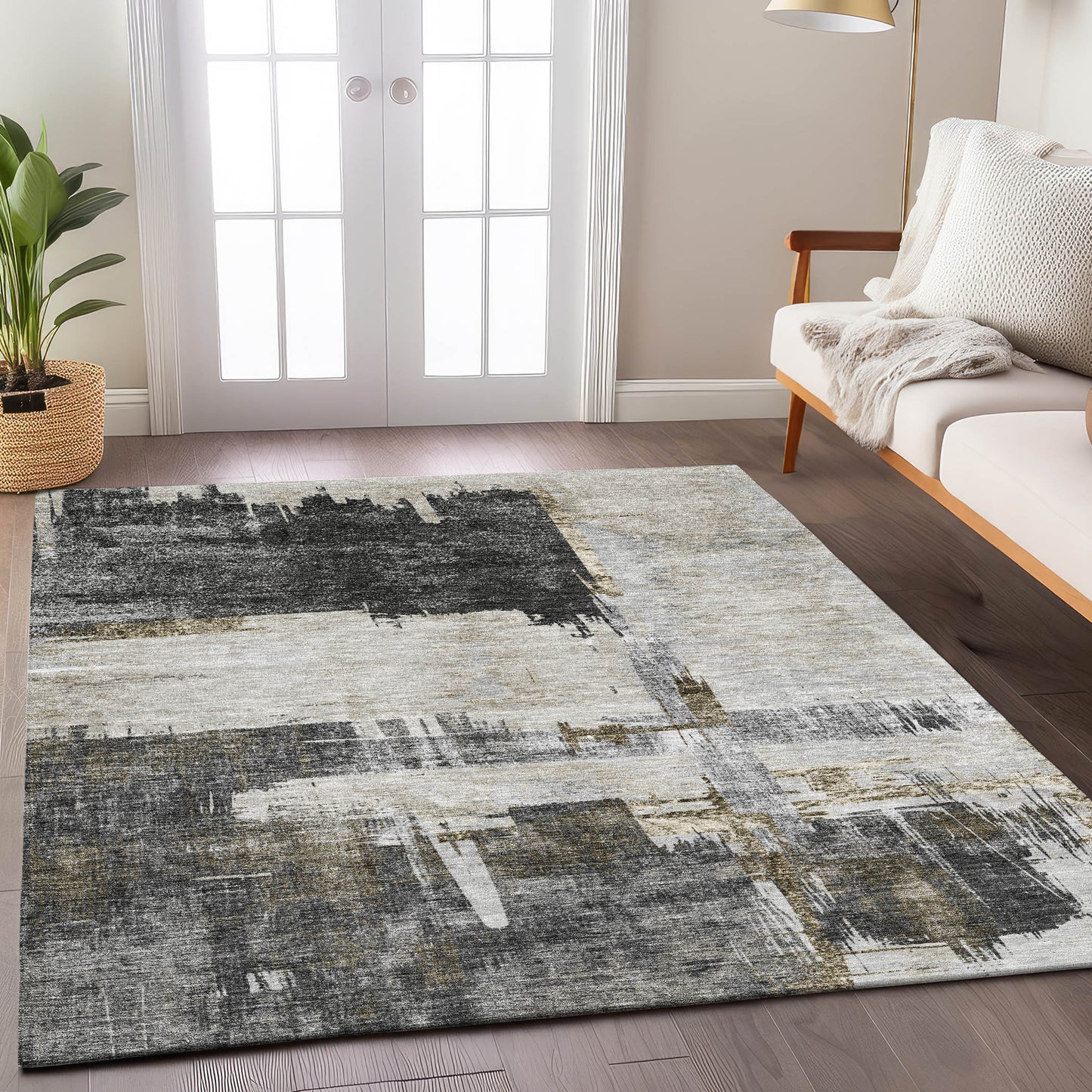 Dalyn Rugs Trevi  Gray  Transitional