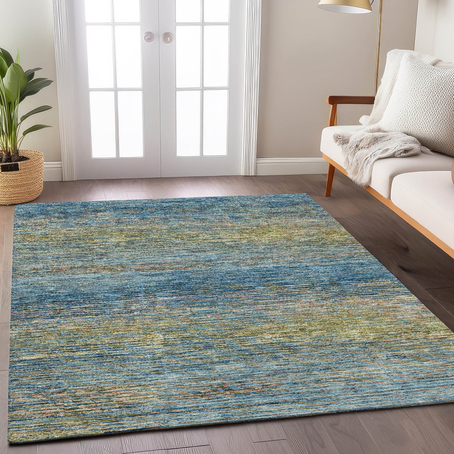 Dalyn Rugs Trevi  Denim  Transitional