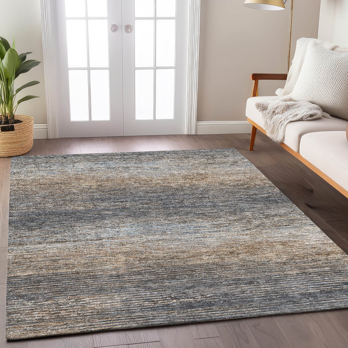 Dalyn Rugs Trevi  Pewter  Transitional