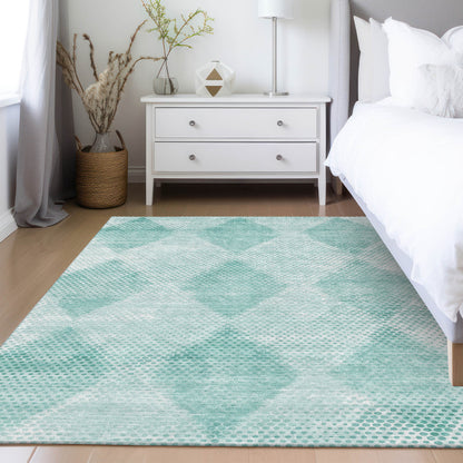 Dalyn Rugs Trevi  Teal  Transitional