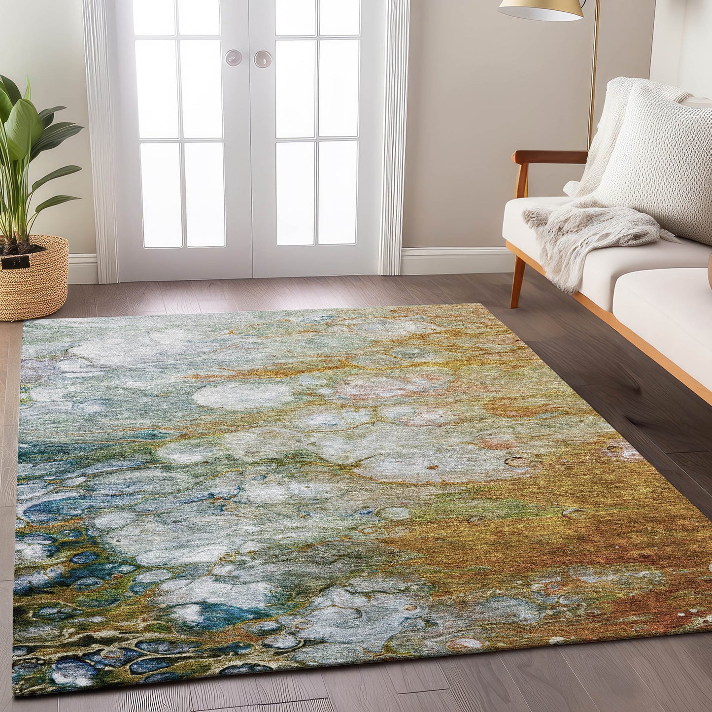 Dalyn Rugs Trevi  Paprika  Transitional