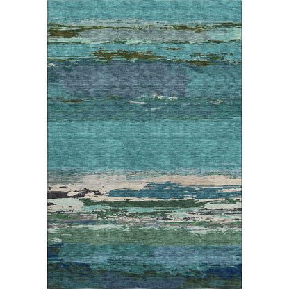 Dalyn Rugs Trevi  Teal  Transitional