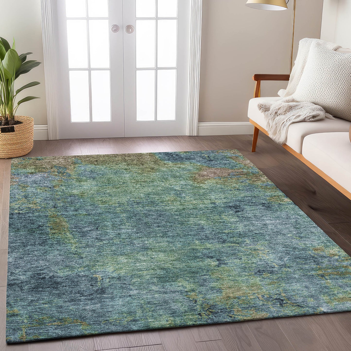 Dalyn Rugs Trevi  Blue  Transitional