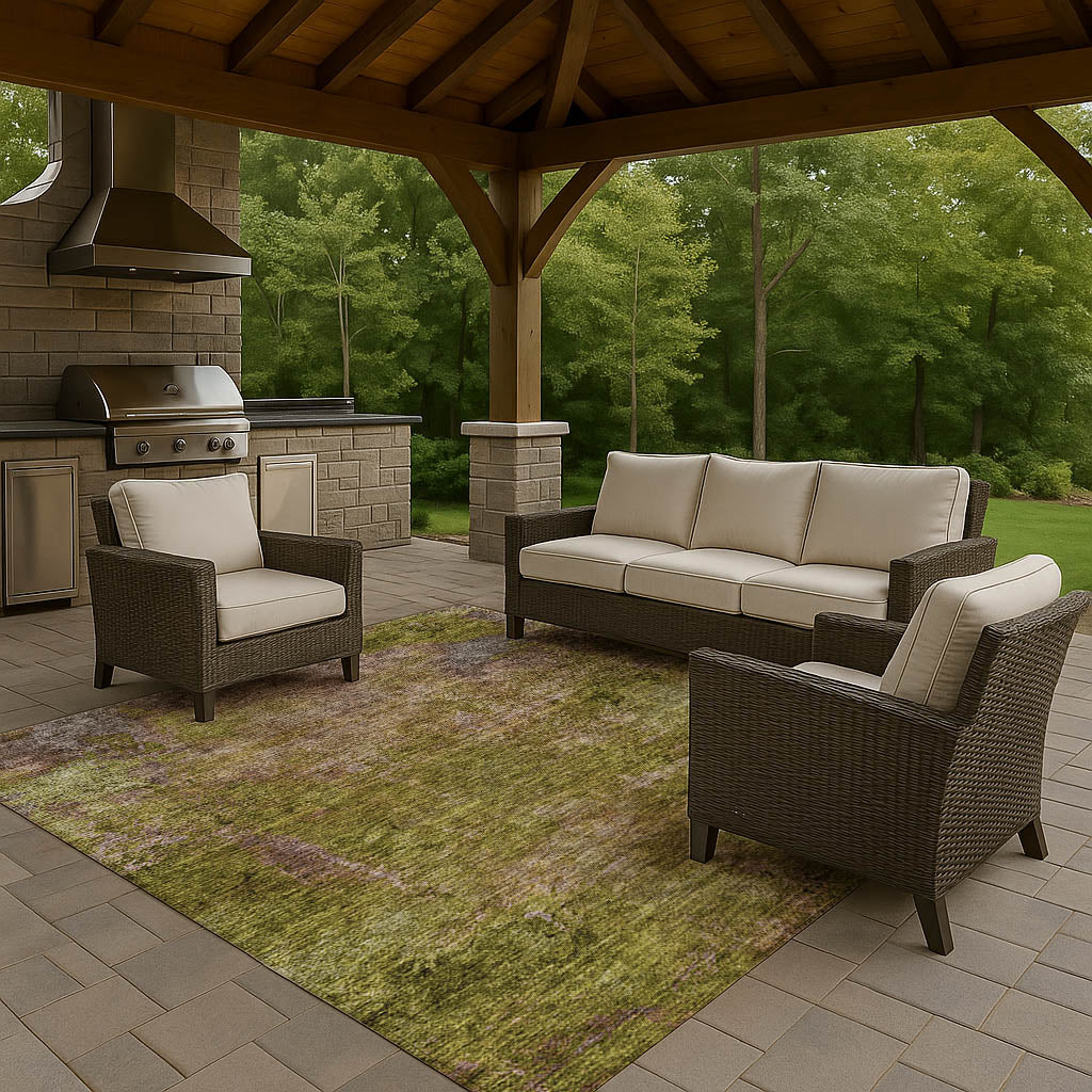 Dalyn Rugs Trevi  Green  Transitional