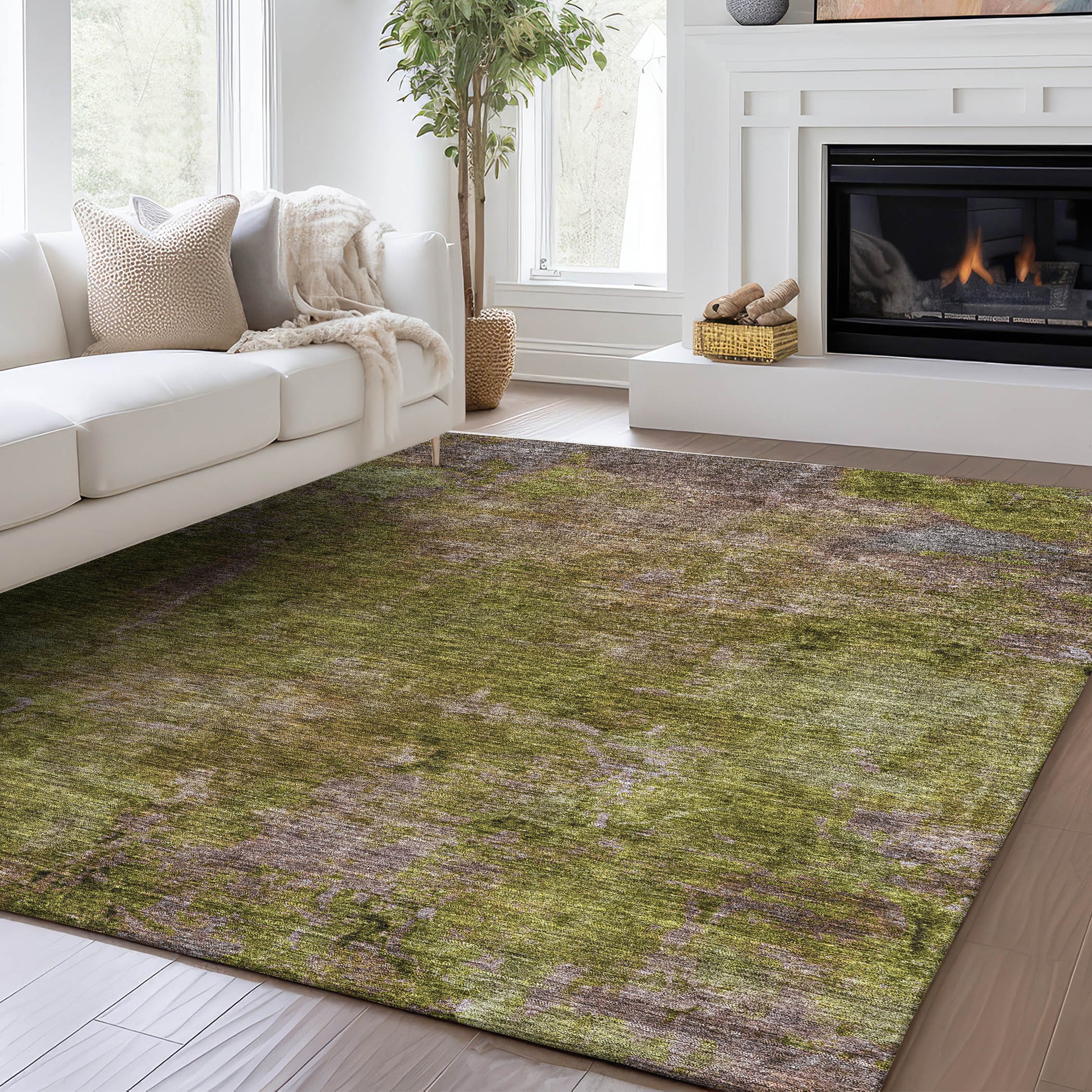 Dalyn Rugs Trevi  Green  Transitional