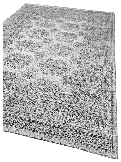 Artisan Serenade Black White Transitional Knotted Rug - Rugs - Artisan - Atlanta Designer Rugs