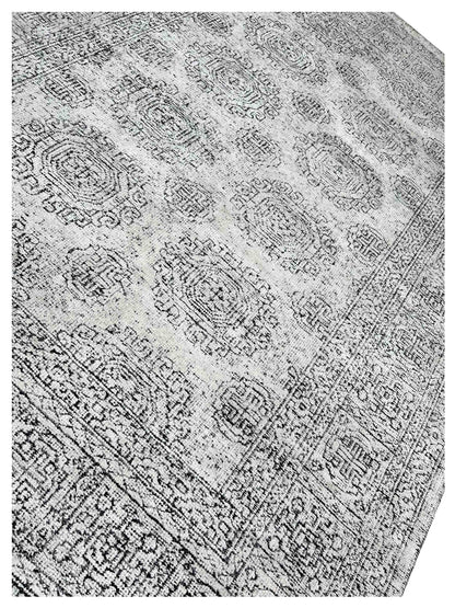 Artisan Serenade Black White Transitional Knotted Rug - Rugs - Artisan - Atlanta Designer Rugs