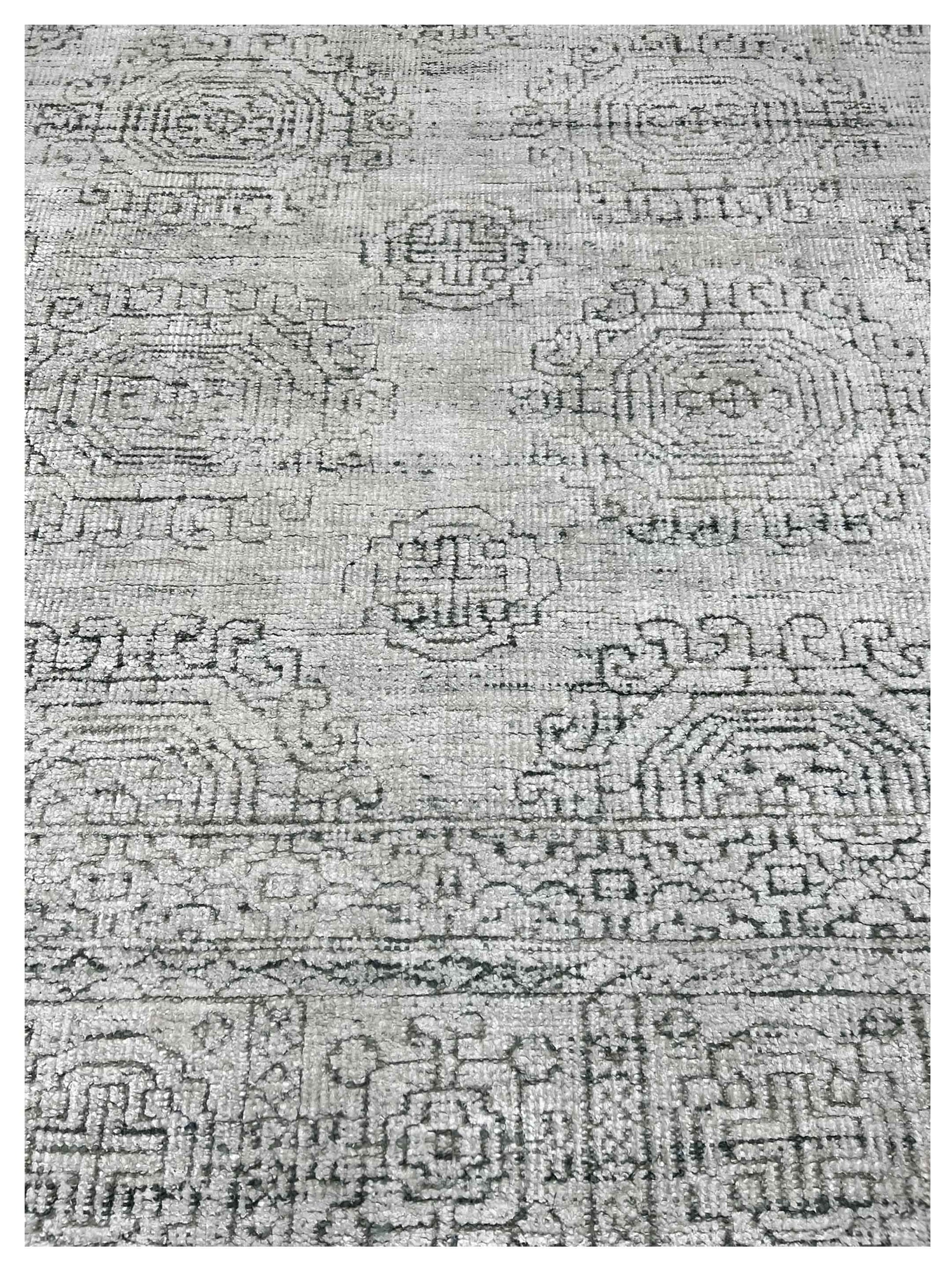 Artisan Serenade Green Ivory Transitional Knotted Rug - Rugs - Artisan - Atlanta Designer Rugs