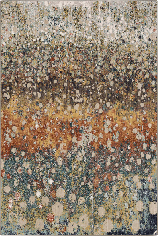 Karastan Soiree  Rose Gold Modern/Contemporary