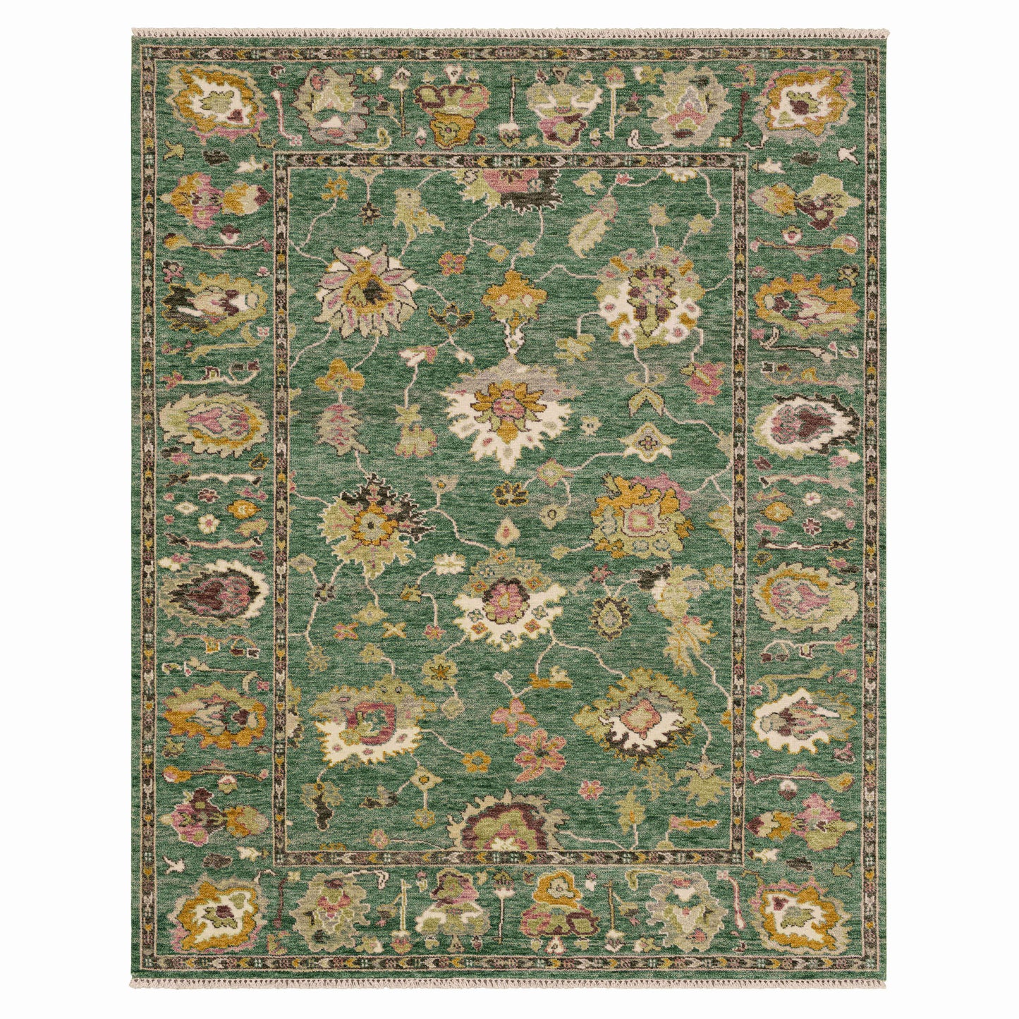 Karastan Percival  Teal  Traditional