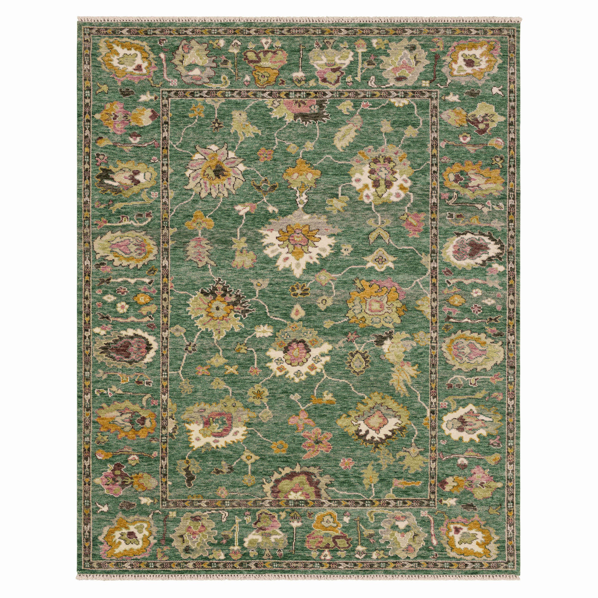 Karastan Percival  Teal  Traditional