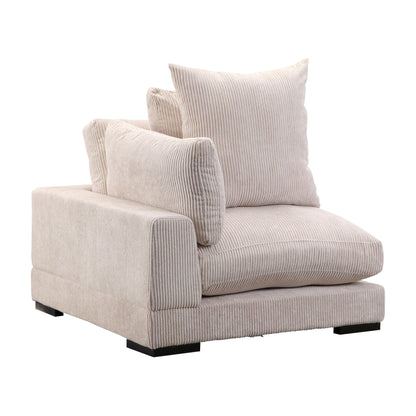 Moes Home Corner Chairs Tumble Brown Contemporary Furniture