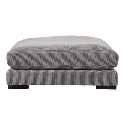 Moes Home Ottomans Tumble Grey Contemporary Furniture
