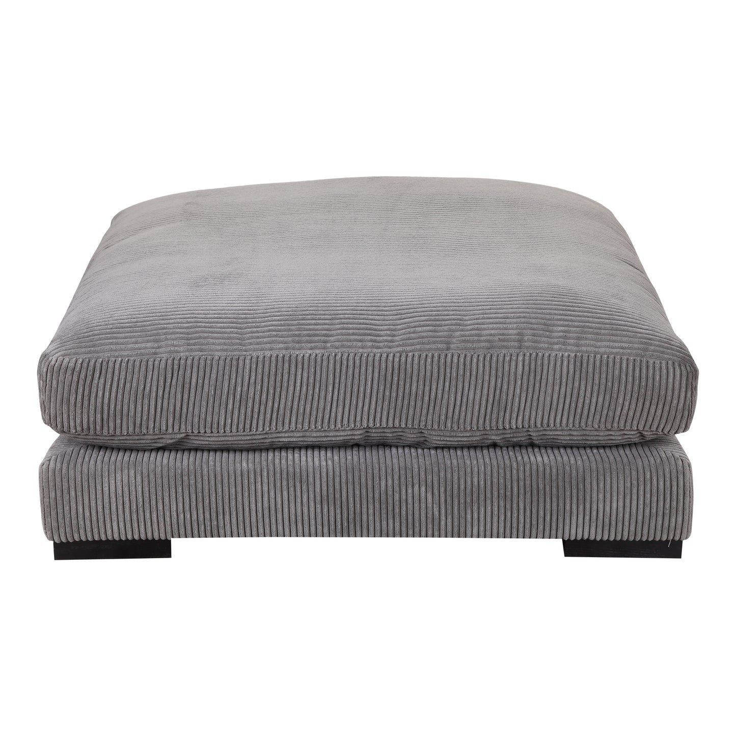 Moes Home Ottomans Tumble Grey Contemporary Furniture