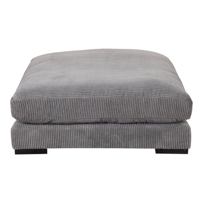 Moes Home Ottomans Tumble Grey Contemporary Furniture