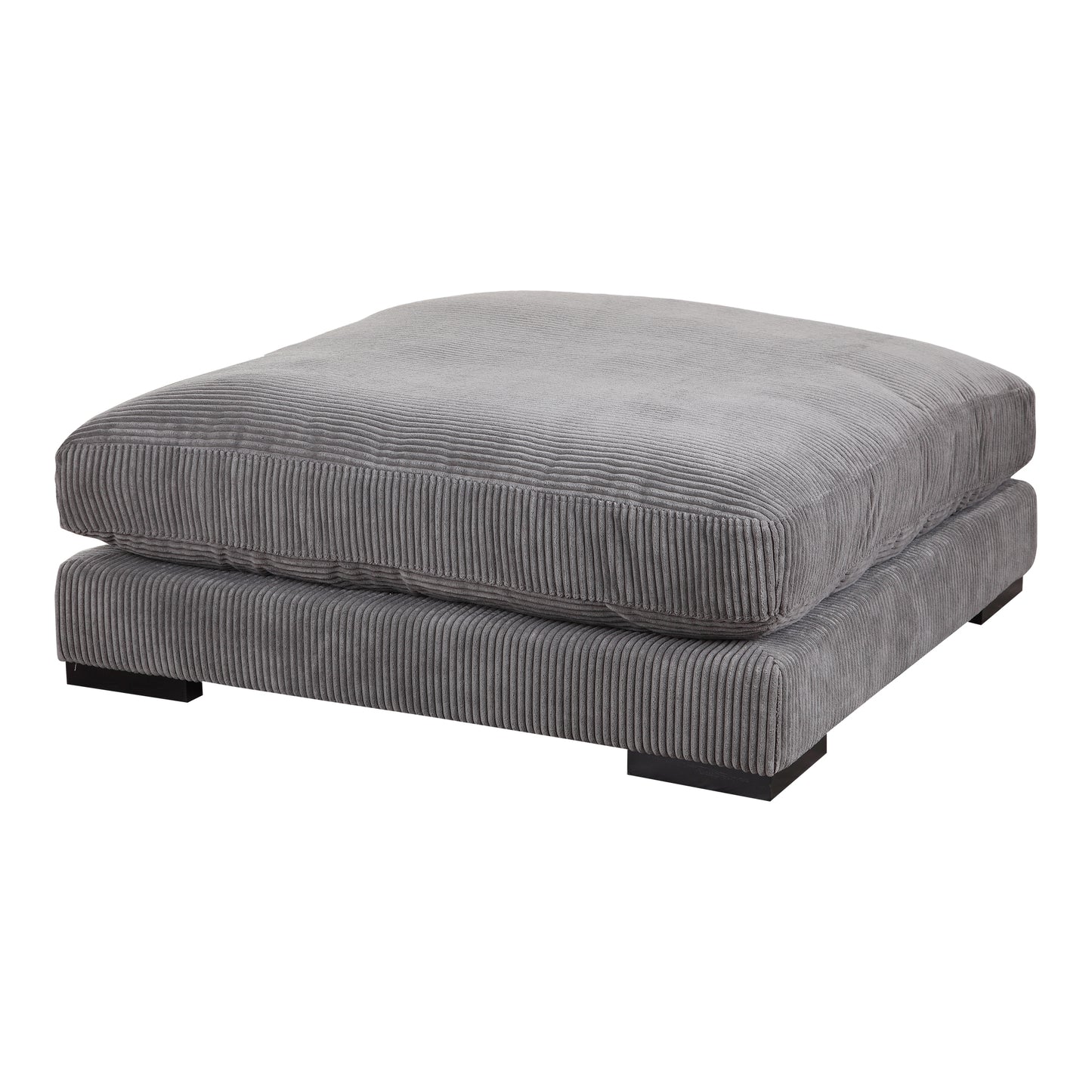 Moes Home Ottomans Tumble Grey Contemporary Furniture