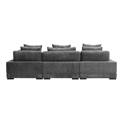 Moes Home Modular Sectionals Tumble Grey Contemporary Furniture