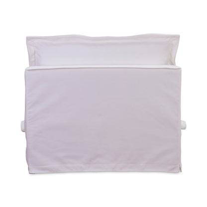 Moes Home Slipper Chairs OLIVIA White Rustic Furniture