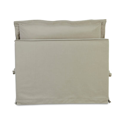 Moes Home Slipper Chairs OLIVIA Beige Rustic Furniture