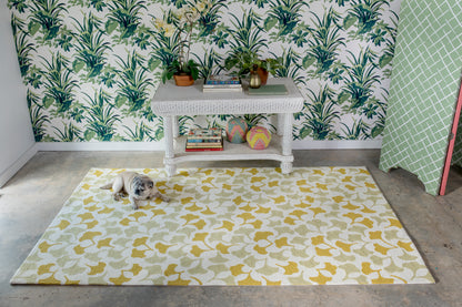 Madcap Cottage Under A Loggia  Gold  Contemporary