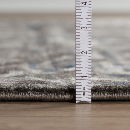 Dalyn Rugs Upton  Pewter  Abstract