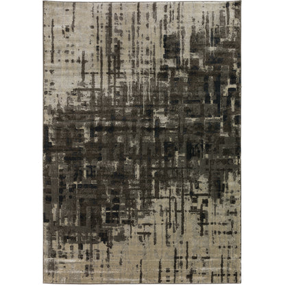Dalyn Rugs Upton  Pewter  Abstract