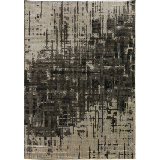 Dalyn Rugs Upton  Pewter  Abstract