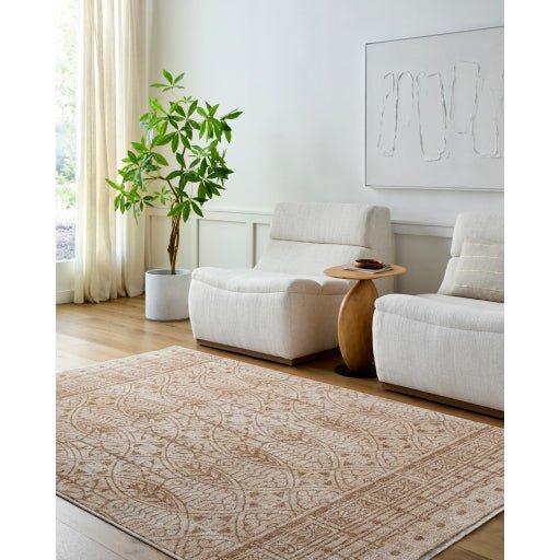 Frank Lloyd Wright Foundation Usonia USO - 2305 Brown Modern Rug - Rugs - Frank Lloyd Wright Foundation - Atlanta Designer Rugs