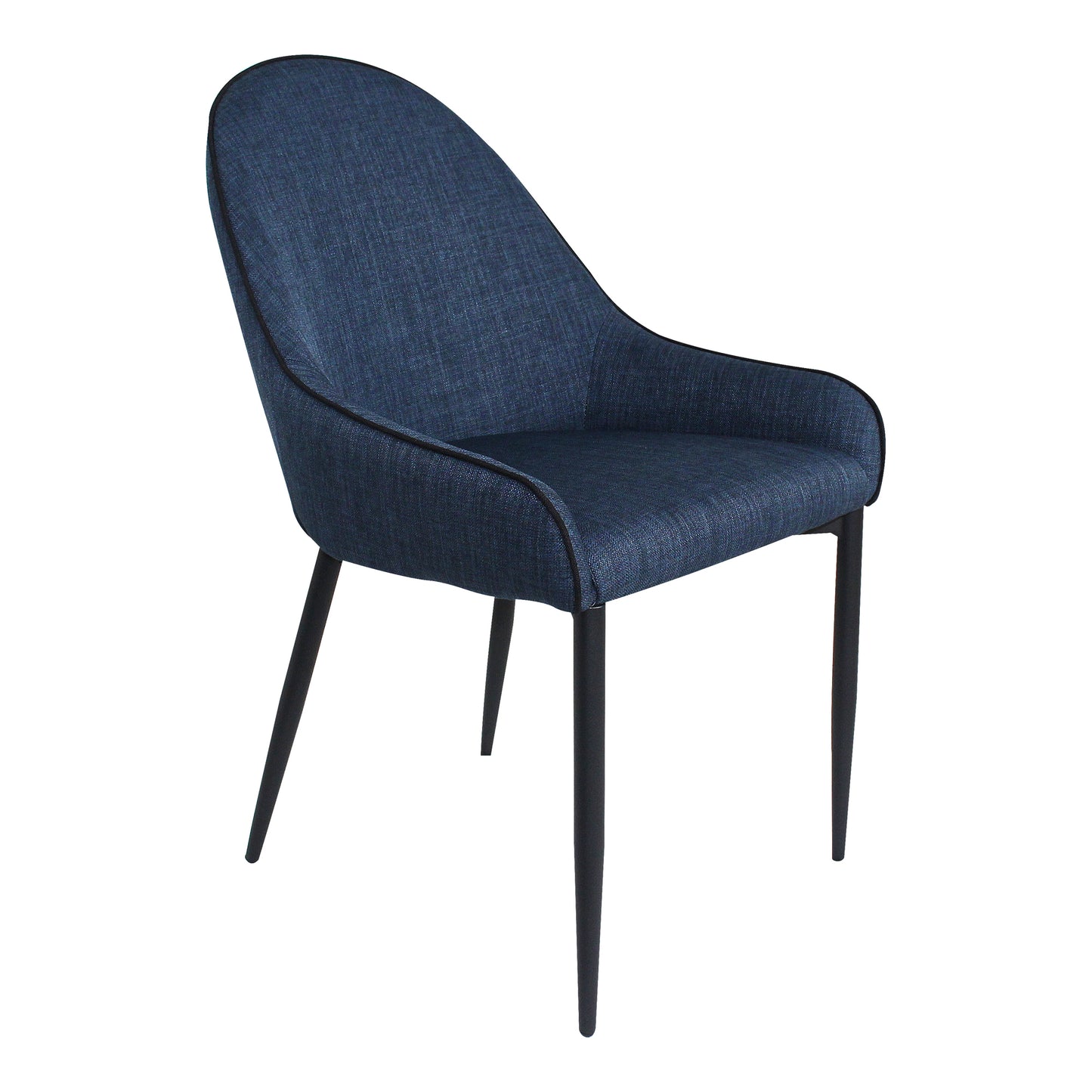 Moes Home Dining Chairs Lapis Blue Modern Furniture