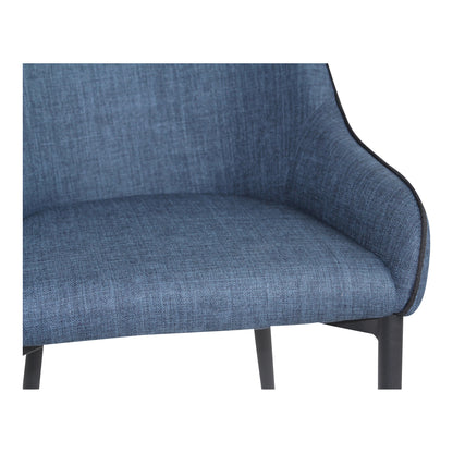 Moes Home Dining Chairs Lapis Blue Modern Furniture