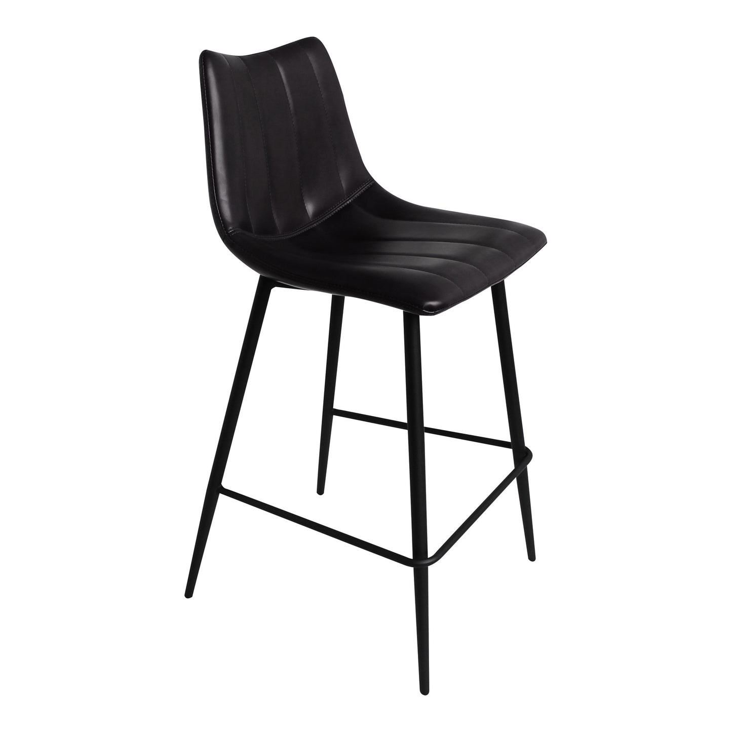Moes Home Counter Stools ALIBI Black Contemporary Furniture