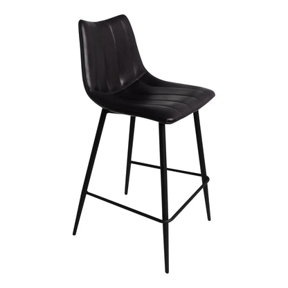 Moes Home Counter Stools ALIBI Black Contemporary Furniture