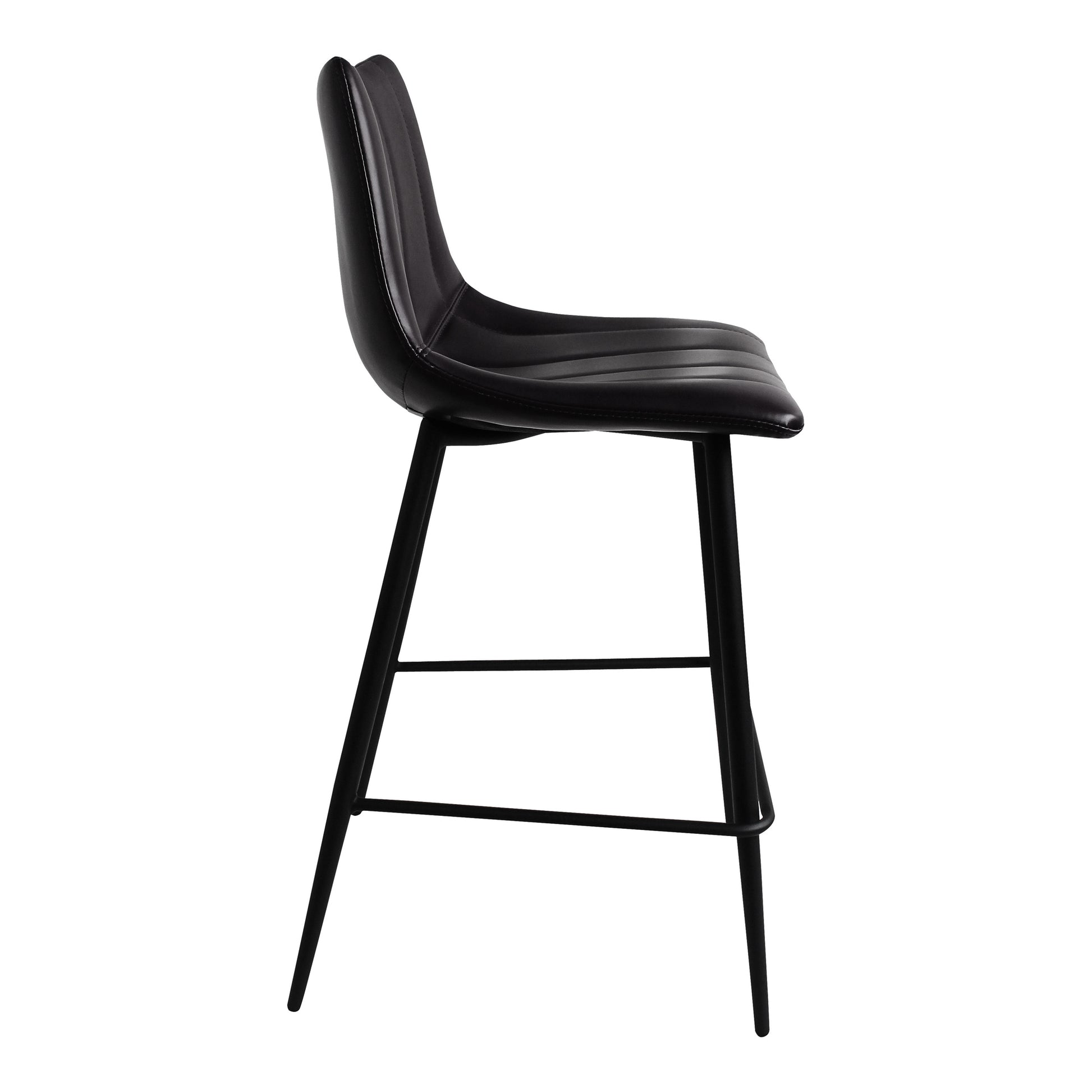 Moes Home Counter Stools ALIBI Black Contemporary Furniture