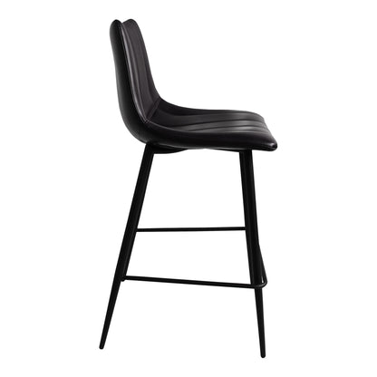 Moes Home Counter Stools ALIBI Black Contemporary Furniture