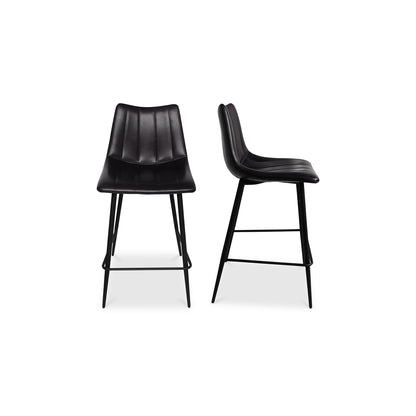 Moes Home Counter Stools ALIBI Black Contemporary Furniture
