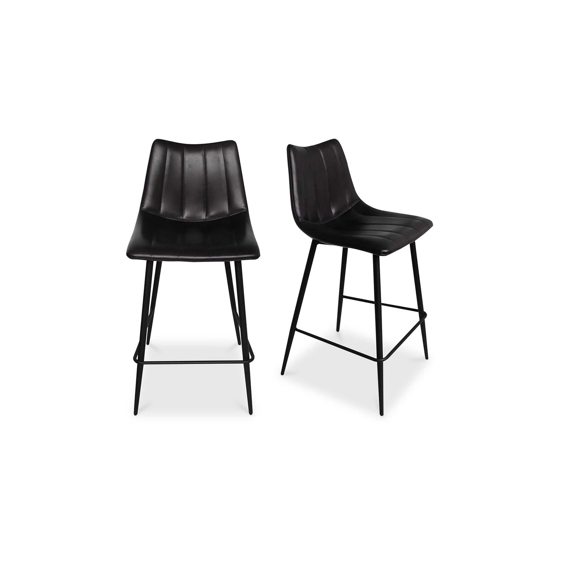 Moes Home Counter Stools ALIBI Black Contemporary Furniture