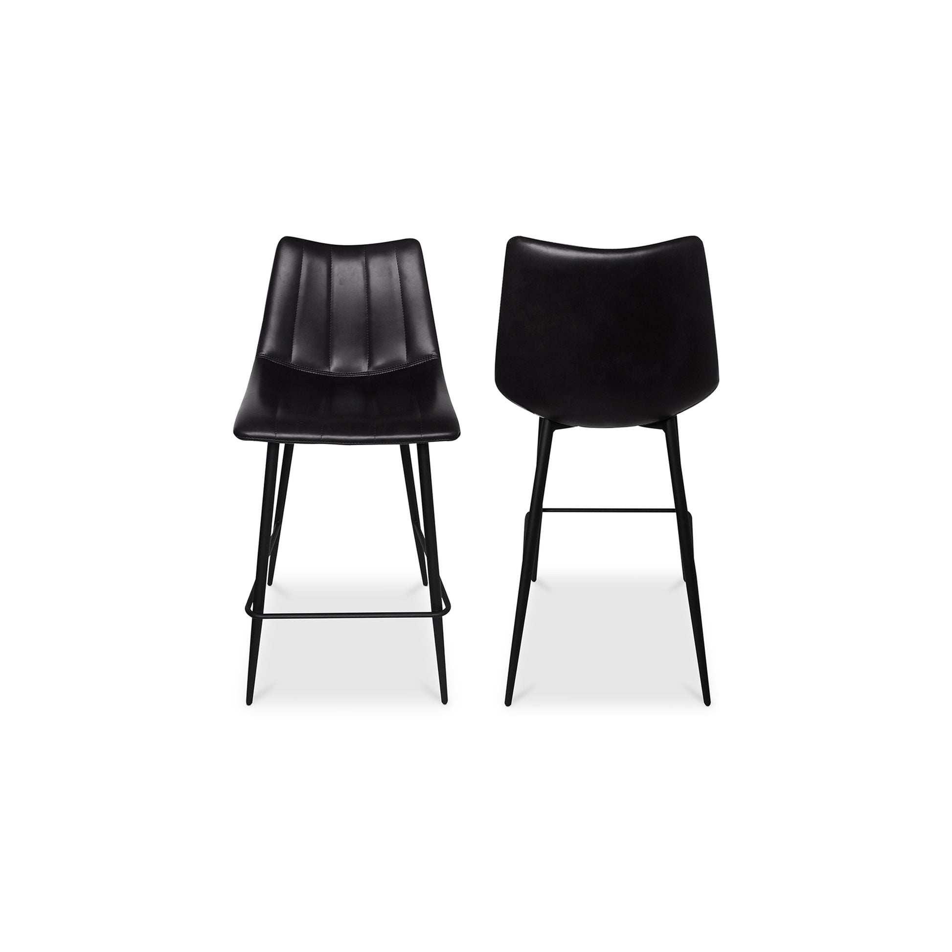 Moes Home Counter Stools ALIBI Black Contemporary Furniture
