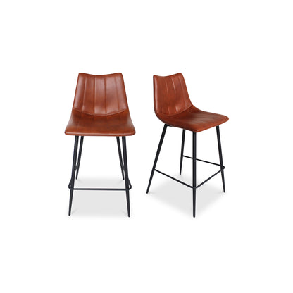 Moes Home Counter Stools ALIBI Brown Contemporary Furniture