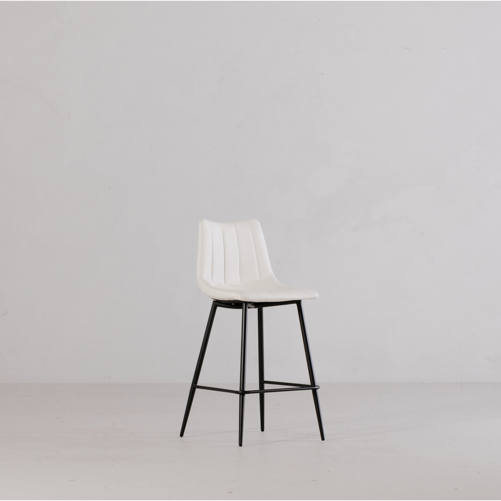 Moes Home Counter Stools ALIBI White Contemporary Furniture