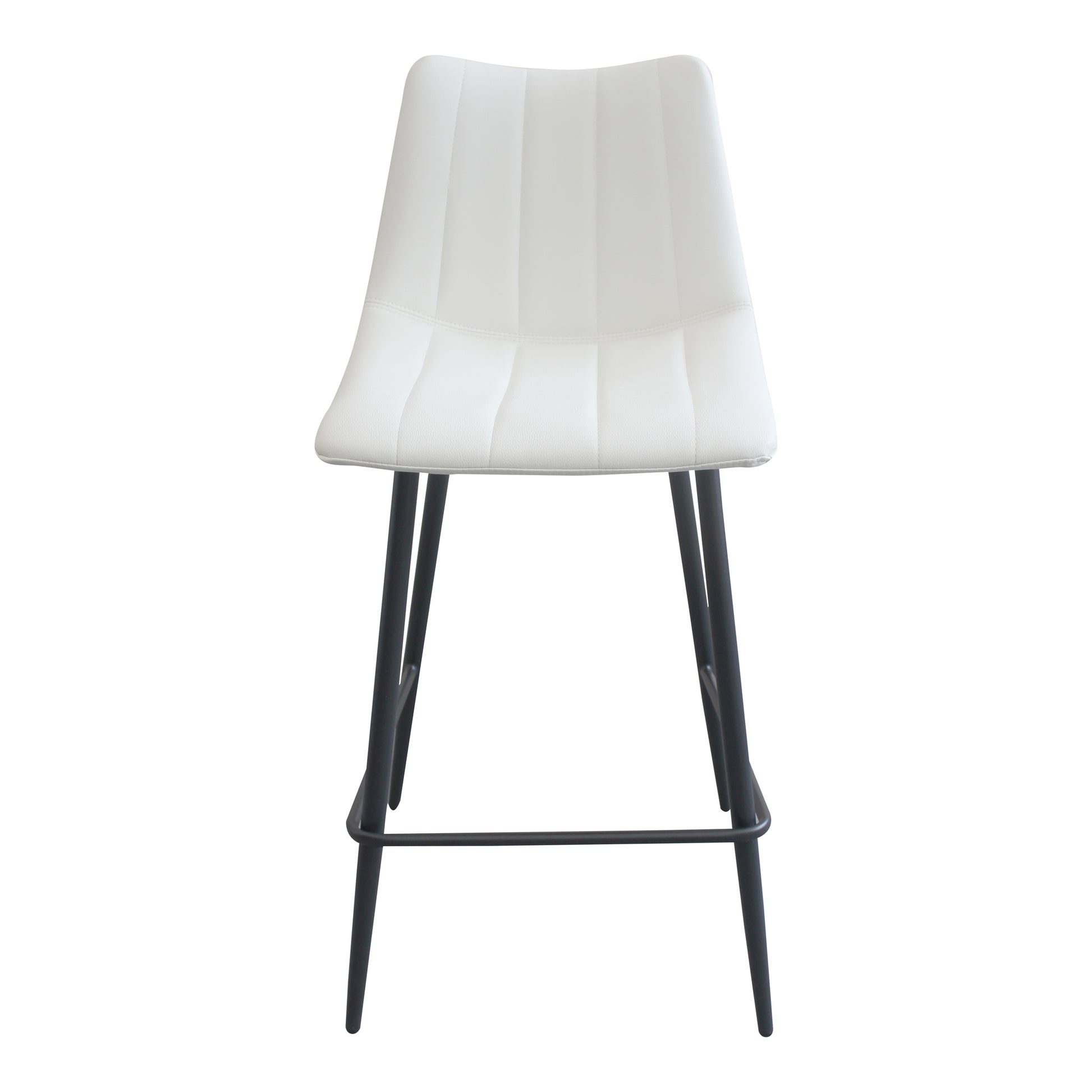 Moes Home Counter Stools ALIBI White Contemporary Furniture