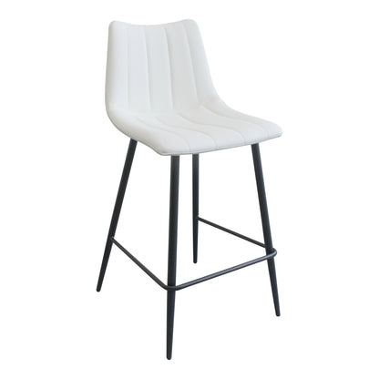 Moes Home Counter Stools ALIBI White Contemporary Furniture