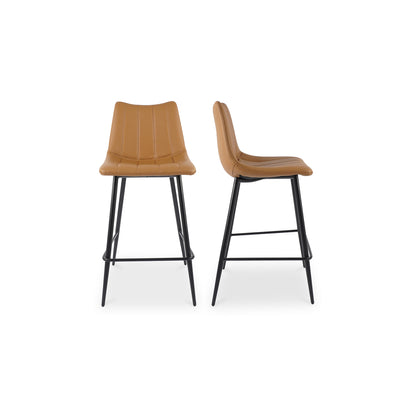 Moes Home Counter Stools ALIBI Orange Contemporary Furniture