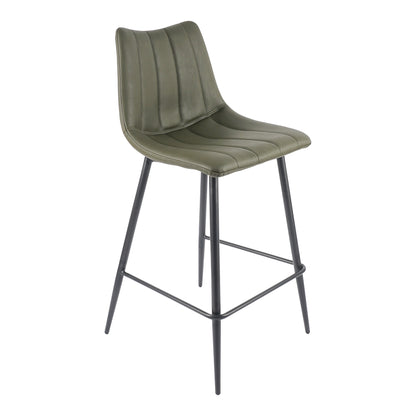 Moes Home Counter Stools ALIBI Green Contemporary Furniture