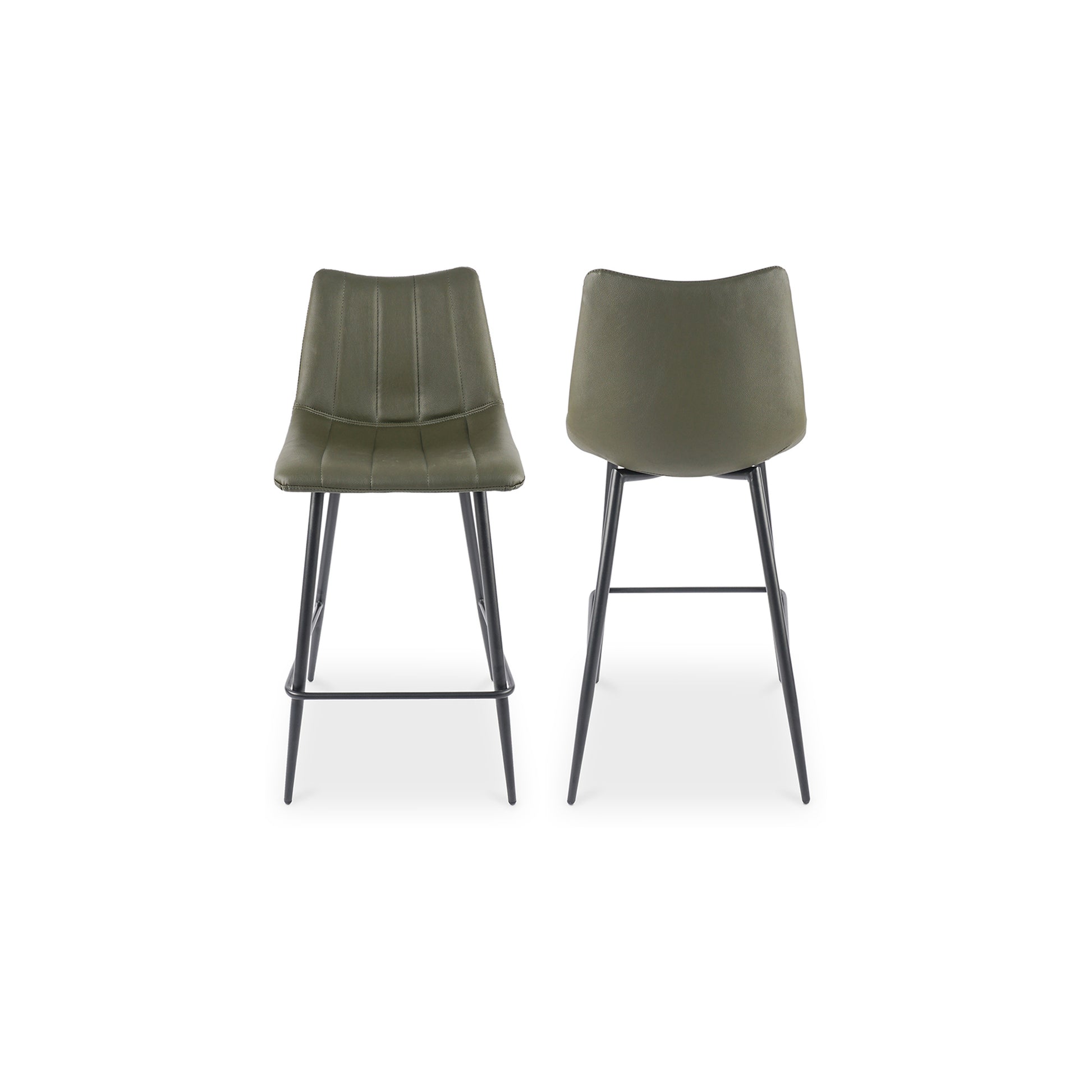 Moes Home Counter Stools ALIBI Green Contemporary Furniture