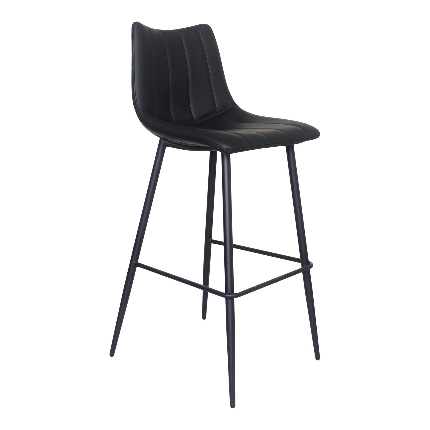 Moes Home Bar Stools ALIBI Black Contemporary Furniture